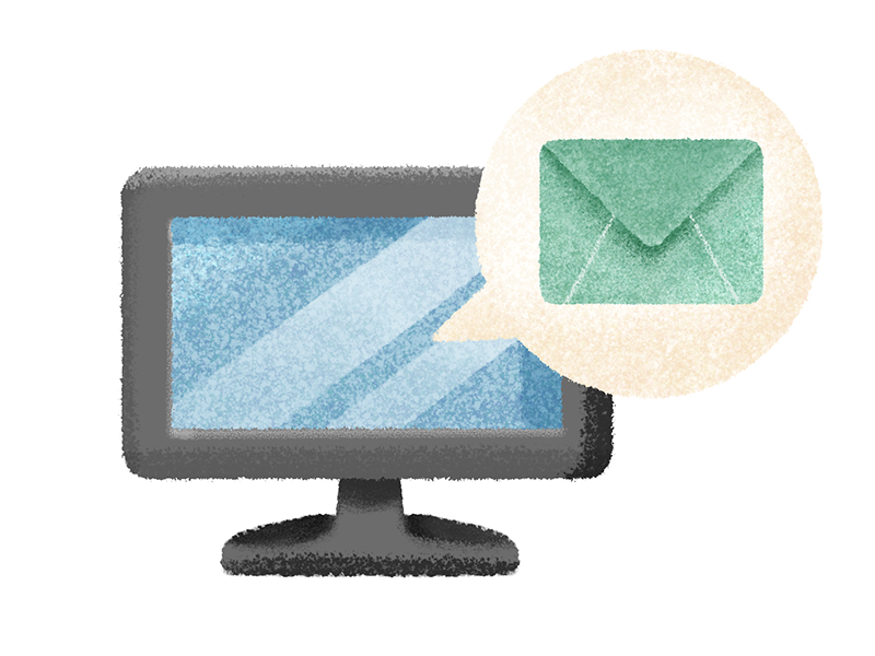 メールにてご依頼