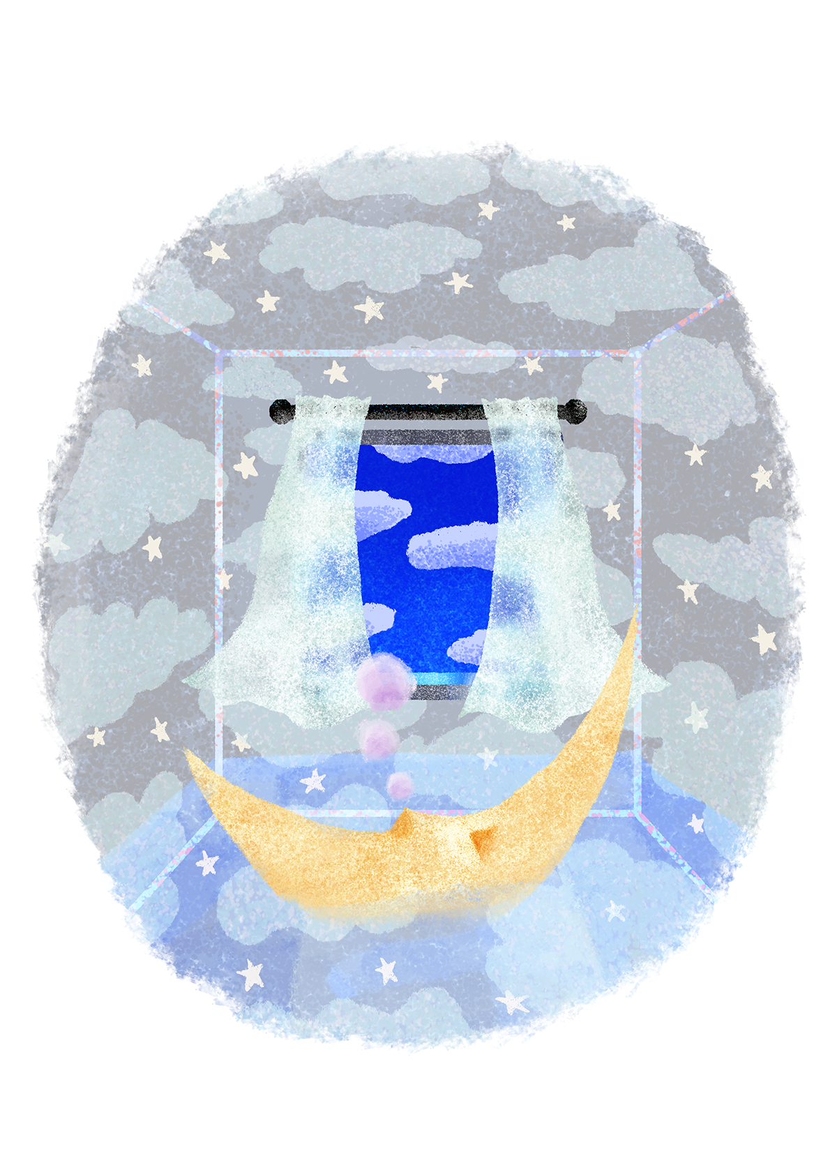 お月様、良い夜を